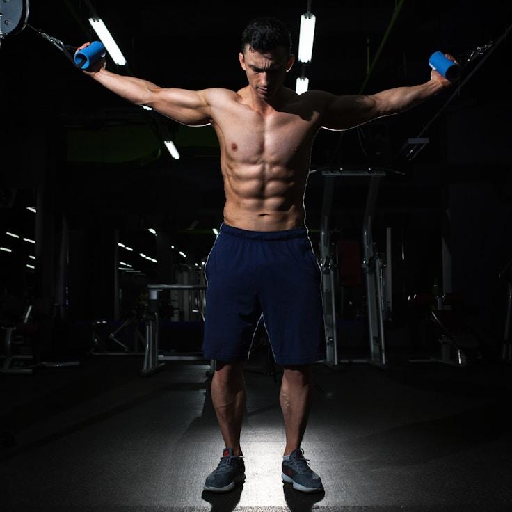 Group fitness class in a modern studio setting